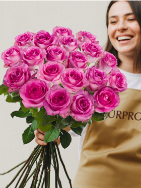 20 Pinke Rosen