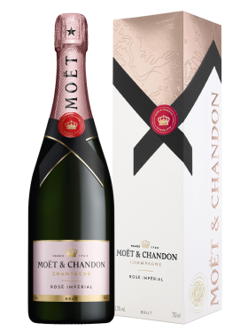 Moët&Chandon Rosé Champagner in Geschenkverpackung