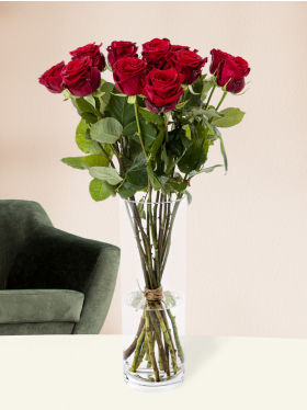 12 Rote Rosen - Red Naomi