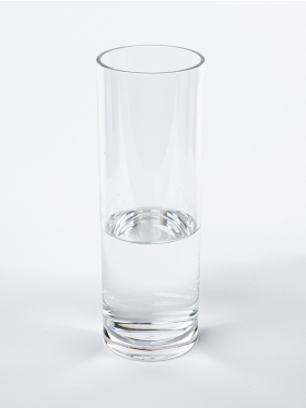 Acryl-Vase für 10-15 Rosen - Ø12 cm | unzerbrechlich