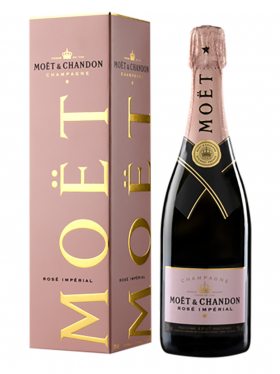 Champagner Rosé in Geschenkverpackung 0,75l