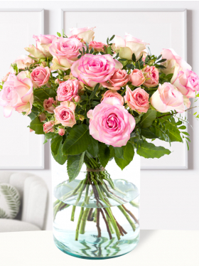 Mix-Bouquet Rosa Rosen