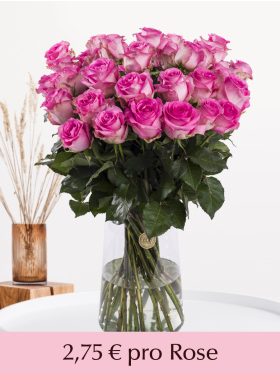 Pinke Rosen - Revival - 10 bis 99 Stück