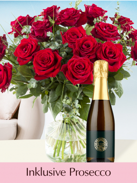 Rote Rosen EverRed mit Prosecco 0,2L