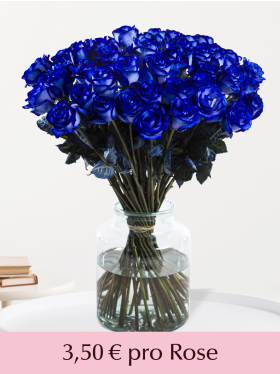 10 bis 49 Blaue Rosen
