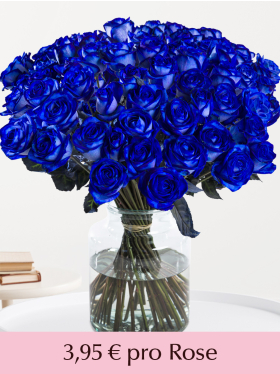10 bis 49 Blaue Rosen