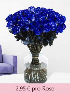 10 bis 49 Blaue Rosen