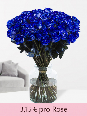 50 bis 99 Blaue Rosen