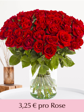 St&uuml;ckzahl Rote Rosen EverRed - Valentinstag