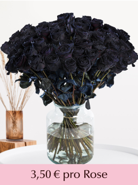 50 bis 99 Schwarze Rosen