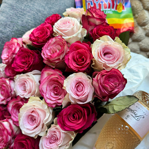 Kundenfoto - Rosa Rosenstrau&szlig;