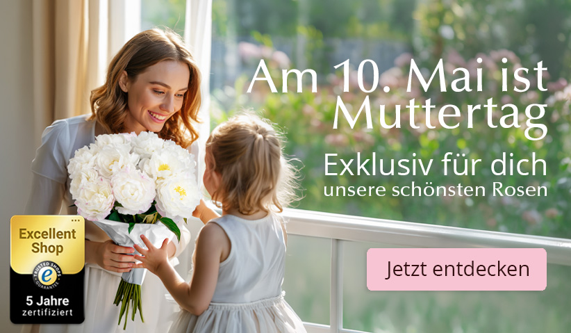 Rosen online bestellen f&uuml;r Muttertag