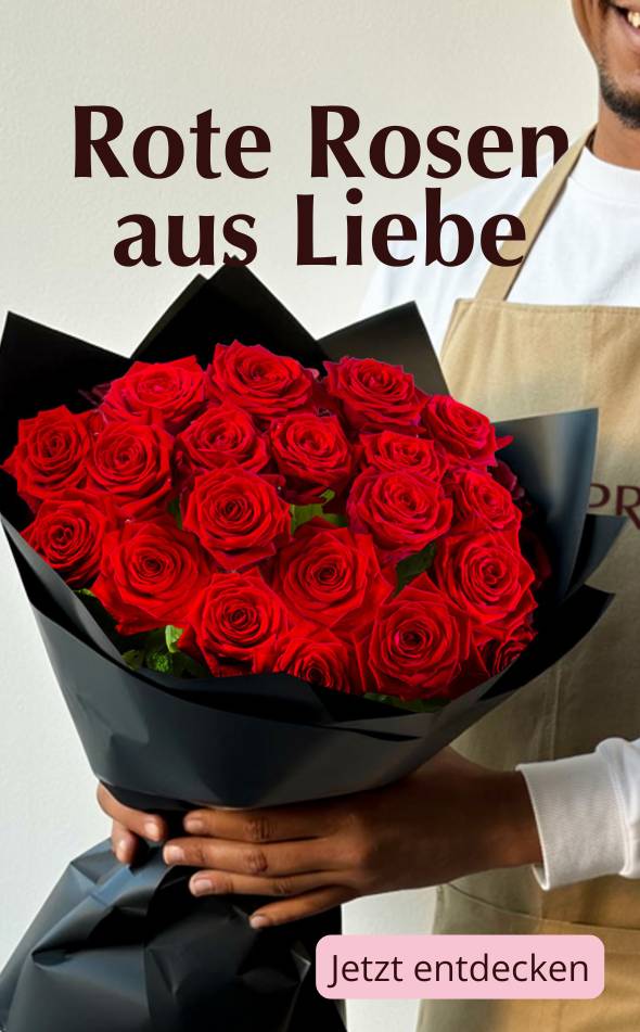 Rote Rosen bestellen
