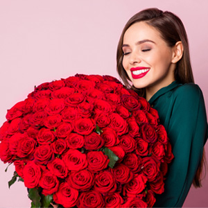 Wähle deine Anzahl Rosen