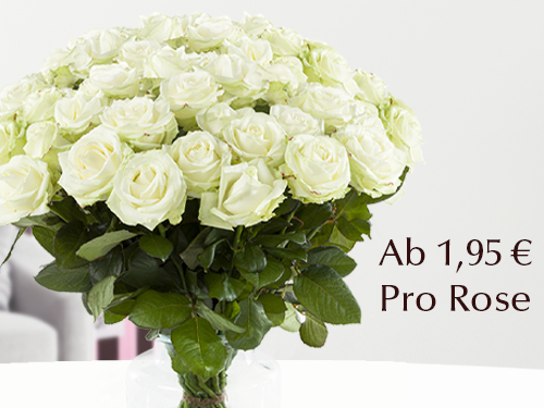 Wähle deine Anzahl Rosen